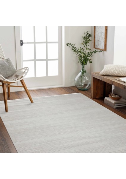 Galata Yumuşak Dokulu Modern Desen Krem Oturma Odası Salon Mutfak Genç Odası Halısı