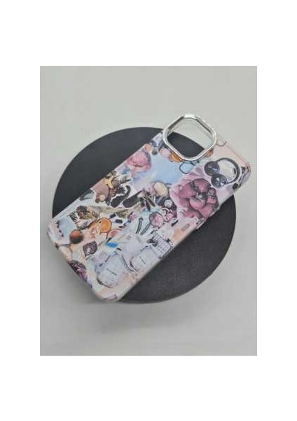 IPHONE 13 Pro Özel Kolaj Tasarımlı Lüks Silikon Kılıf fiyatları