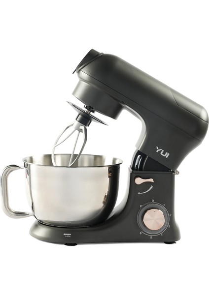 M200 Multi-Fonksiyonel 3'ü Bir Arada Döküm Gövde Stand Mikser Kıyma Setli ve Blender Özellikli 1800W Gri Rose