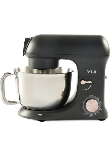 M200 Multi-Fonksiyonel 3'ü Bir Arada Döküm Gövde Stand Mikser Kıyma Setli ve Blender Özellikli 1800W Gri Rose