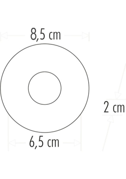 Lion Yuvarlak Spot Lamba Siyah Kasa Sıva Altı GU10 CT-5091 LED Işık (Ampul Hariç)