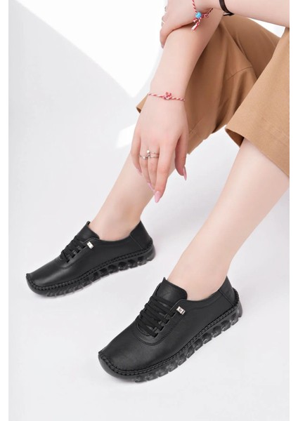 Hakiki Deri Kadın Deri Casual Ayakkabı TRC62-8004 fiyatları