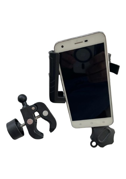 Motosiklet Scooter Atv Bisiklet Yandan Kilitlemeli Gidon Bağlantılı Telefon Tutucu A+++ Kaliteli indirimleri