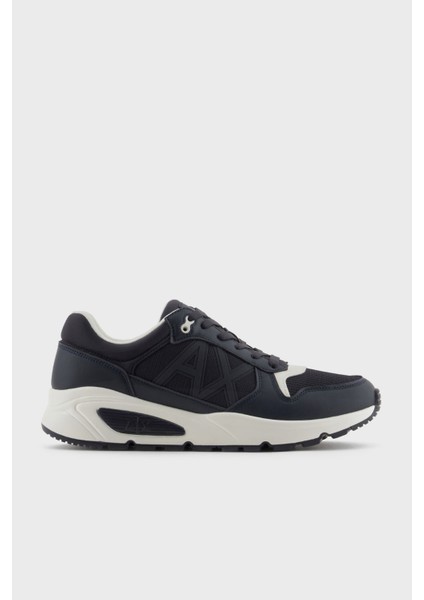 Armani Exchage Logolu Kalın Taban Sneaker Ayakkabı Erkek Ayakkabı XUX239 XV909 U385