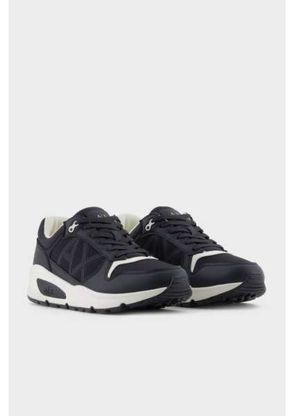 Armani Exchage Logolu Kalın Taban Sneaker Ayakkabı Erkek Ayakkabı XUX239 XV909 U385