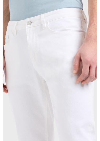 Streç Pamuklu Slim Fit Normal Bel Dar Paça Jeans Erkek Kot Pantolon XM000070 AF14267 U0001