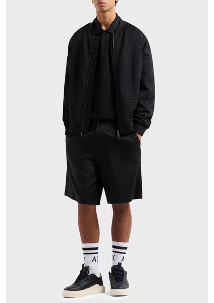 Kabartmalı Logo Baskılı Pamuk Regular Fit Düğmeli Polo Yaka T Shirt Erkek Polo Yaka T Shirt XM000477 AF10337 FC013