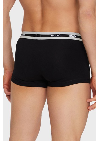Streç Pamuklu Logo Baskılı 3 Pack Boxer Erkek Boxer 50492375 970 modelleri