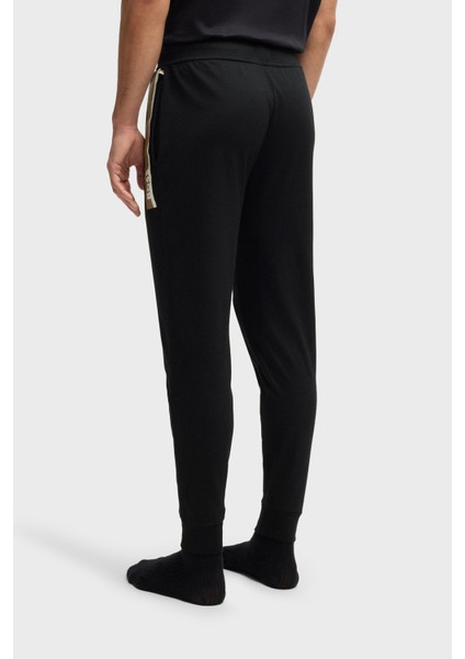 Logolu % 100 Pamuk Regular Fit Ribanalı Paça Pantolon Erkek Pantolon 50540654 001