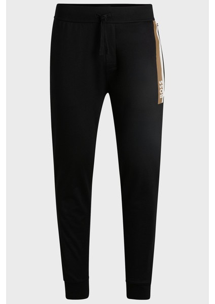 Logolu % 100 Pamuk Regular Fit Ribanalı Paça Pantolon Erkek Pantolon 50540654 001