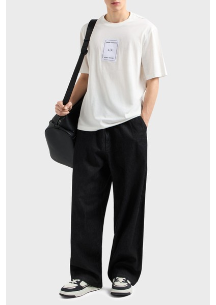 Armani Exchage Pamuk Regular Fit Bisiklet Yaka Logolu T Shirt Erkek T Shirt XM000570 AF10356 U0009 modelleri