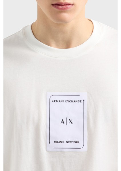 Armani Exchage Pamuk Regular Fit Bisiklet Yaka Logolu T Shirt Erkek T Shirt XM000570 AF10356 U0009 fırsatları