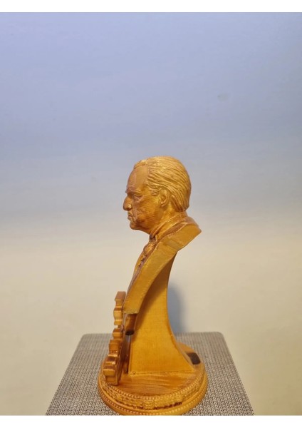 The Godfather Baba Marlon Brando 15 cm Figur Bronz