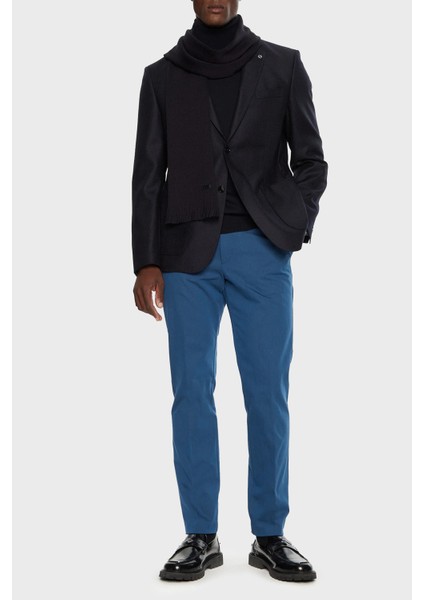 Streç Pamuklu Slim Fit Normal Bel Düz Paça Pantolon Erkek Pantolon 50487754 425
