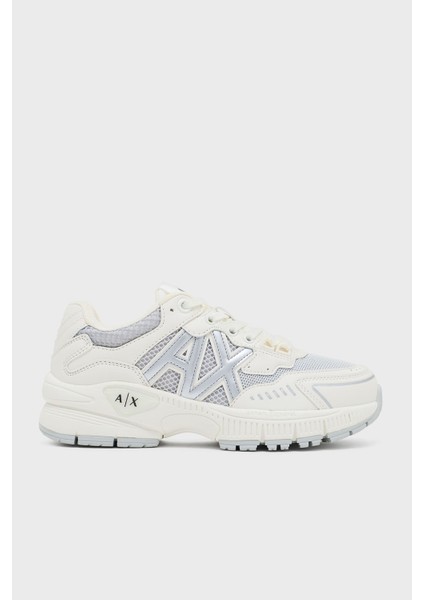 Armani Exchage Logolu Kalın Taban Sneaker Ayakkabı Bayan Ayakkabı XDX195 XV944 S137