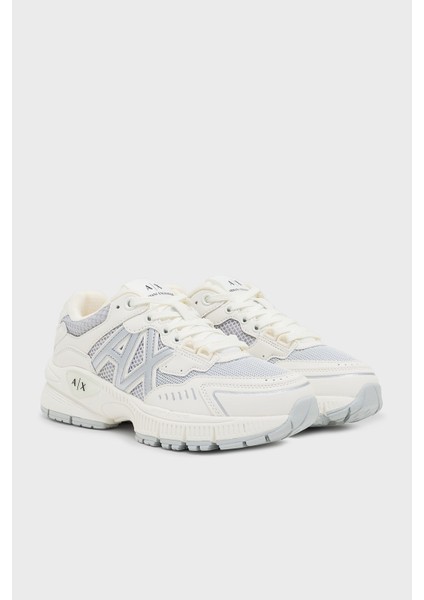 Armani Exchage Logolu Kalın Taban Sneaker Ayakkabı Bayan Ayakkabı XDX195 XV944 S137