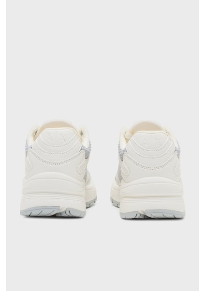 Armani Exchage Logolu Kalın Taban Sneaker Ayakkabı Bayan Ayakkabı XDX195 XV944 S137