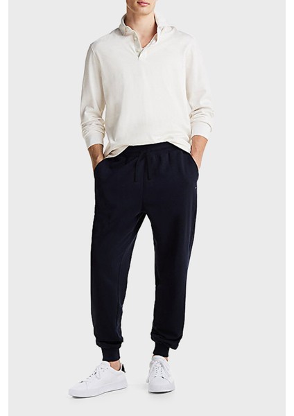 Regular Fit Normal Bel Ribanalı Paça Jogger Pantolon Erkek Pantolon MW0MW37236 Dw5