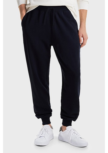Regular Fit Normal Bel Ribanalı Paça Jogger Pantolon Erkek Pantolon MW0MW37236 Dw5