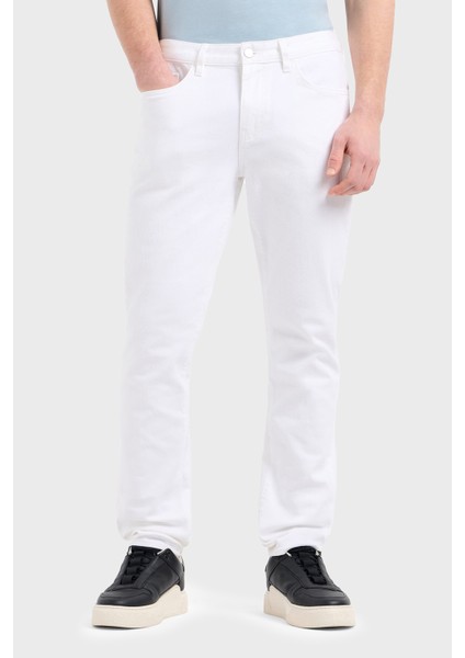 Streç Pamuklu Slim Fit Normal Bel Dar Paça Jeans Erkek Kot Pantolon XM000070 AF14267 U0001 fiyatları