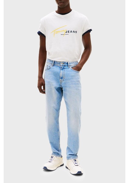 Pamuk Regular Fit Grafiti Logolu T Shirt Erkek T Shirt DM0DM20817 Ybl modelleri