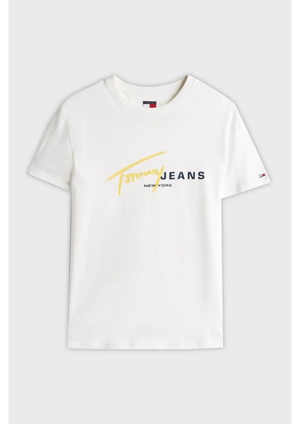 Pamuk Regular Fit Grafiti Logolu T Shirt Erkek T Shirt DM0DM20817 Ybl indirimleri