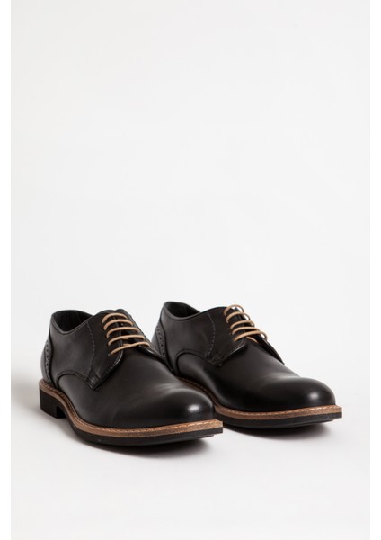 Erkek Bağcıklı 4 Mevsim Klasik Ayakkabı Deri 2650/2 Kahverengi fiyatları