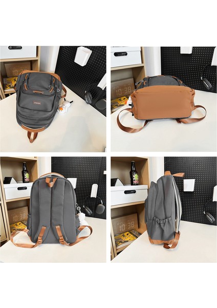 Kızlar ve Erkekler Için Basit Okul Çantası Sırt Çantası (Yurt Dışından) fiyatları