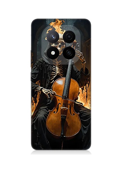 Redmi Note 14 Pro Plus Uyumlu Iskelet Çello Desenli Silikon Kılıf