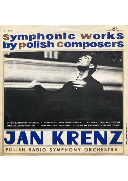 Jan Krenz Symphonic Works By Polish Composers Classic Lp Plak
