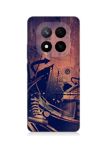 Redmi Note 14 Pro Plus Uyumlu Karanlık Tiyatro Desenli Silikon Kılıf