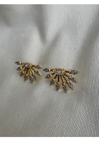 Özel Seri Çift Renkli Taşlı Küpe fiyatları