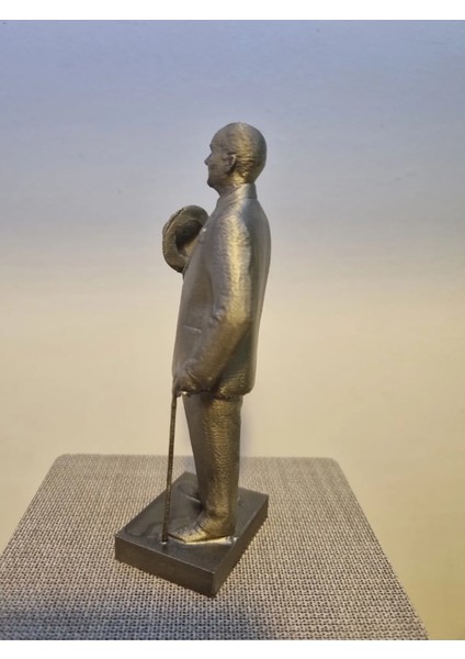 Atatürk Bastonlu Şapkalı Figür 11CM
