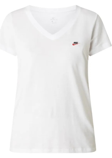 Kadın T-Shırt Beyaz DZ4682-100 fırsatları