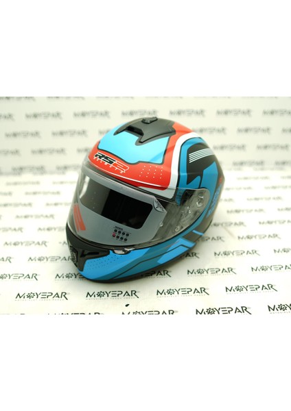 32010/1 Mavi Full Face Kask