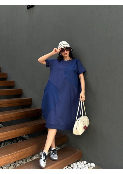 Kadın Indigo Ambra Garnili Elbise 29070