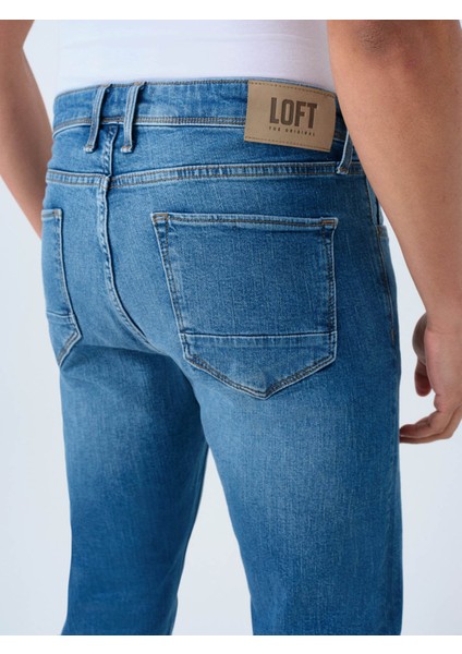 Lacivert Erkek Jean Pantolon LF2039439