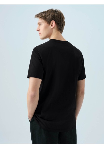 Siyah Erkek T-Shirt LF2038461