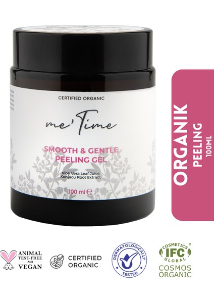 Organik Arındırıcı Yüz Bakım Peeling 100ml