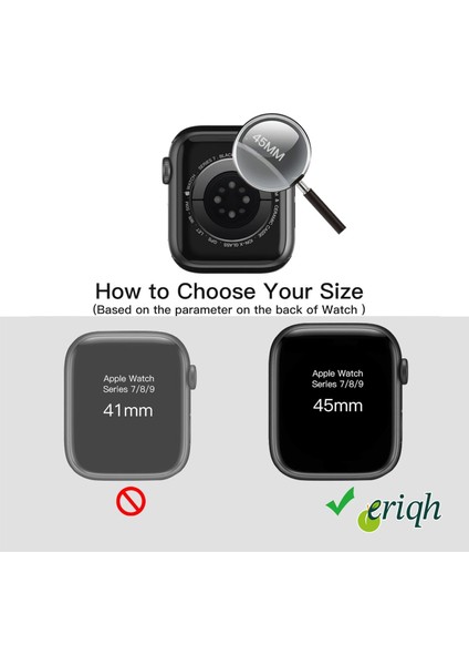 Apple Watch Series 7-8-9 45MM Tam Koruma Kılıf ve Ekran Koruyucu