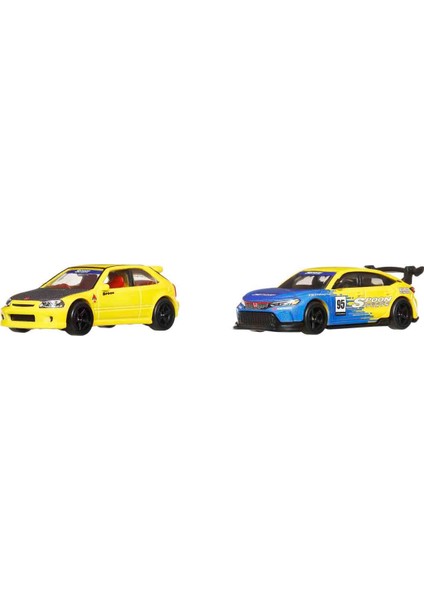 1:64 Hot Wheels Premium Car Culture 2'li Paket HBL96 - 99 Honda Civic Type R ve Honda Civic Type R fiyatları