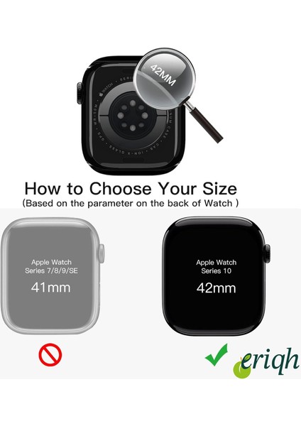 Apple Watch Series 10 42 mm Tam Koruma Kılıf ve Ekran Koruyucu