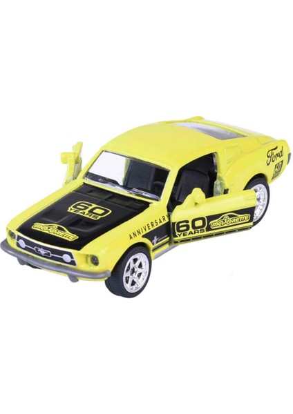 1:64 Majorette Anniversary Edition Deluxe Die Cast Model Araba - Ford Mustang modelleri