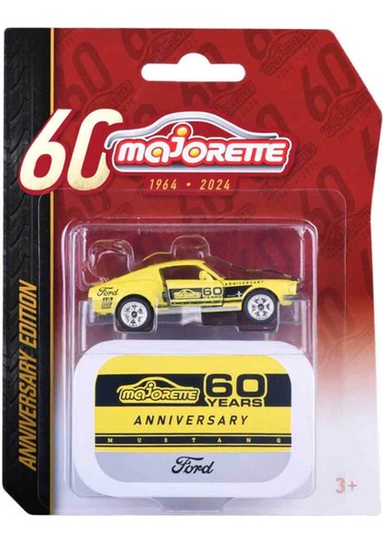 1:64 Majorette Anniversary Edition Deluxe Die Cast Model Araba - Ford Mustang indirimleri