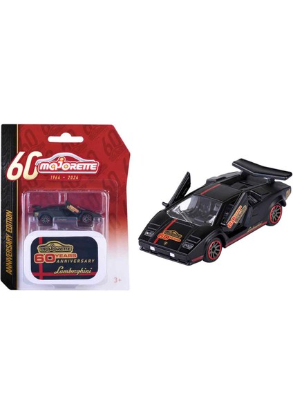 1:64 Majorette Anniversary Edition Deluxe Die Cast Model Araba - Lamborghini Countach LP400