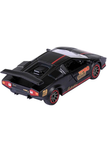 1:64 Majorette Anniversary Edition Deluxe Die Cast Model Araba - Lamborghini Countach LP400 modelleri