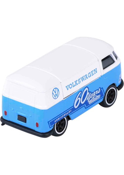 1:64 Majorette Anniversary Edition Deluxe Die Cast Model Araba - Vw T1 Foodtruck modelleri