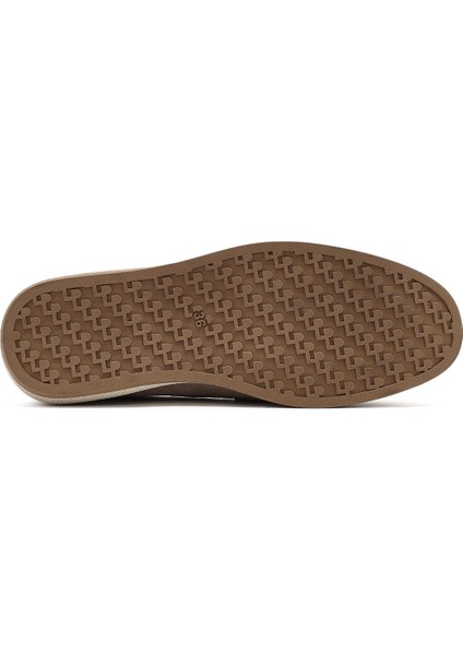 Kadın Bej Süet Deri Loafer 25SFD131810