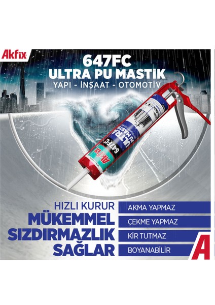 647FC Pu Mastik (Çelik Silikon)