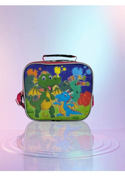 Simli Dinazor Desenli Thermal Beslenme Çantası 3323-5